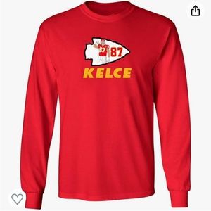 NWOT Travis Kelce Touchdown Shirt - Sz UNISEX S